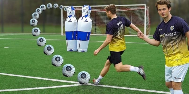 Tìm hiểu về cách sút bóng xoáy  Tìm hiểu về cách sút bóng xoáy